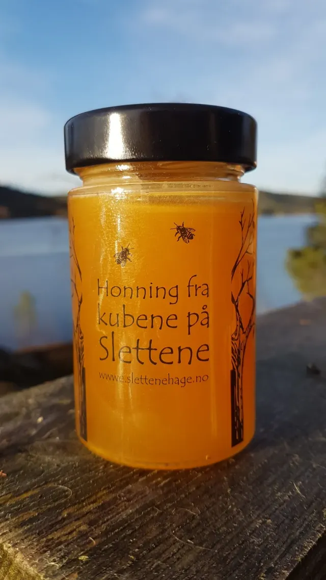 Slettene Hage honning 250 g flytende
