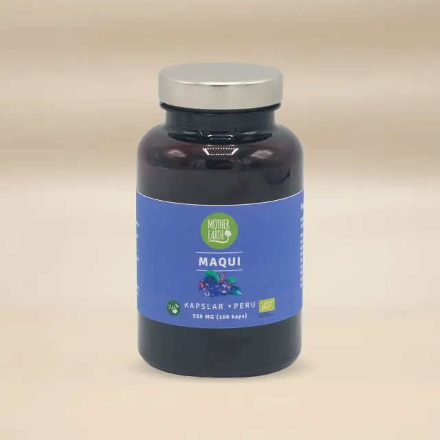 Natessen Mother Earth Maquipulver 550mg kapsler 100 stk økologisk