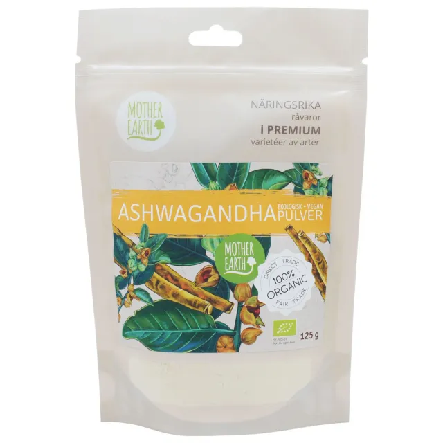 Natessen Ashwagandha rotpulver 125g økologisk