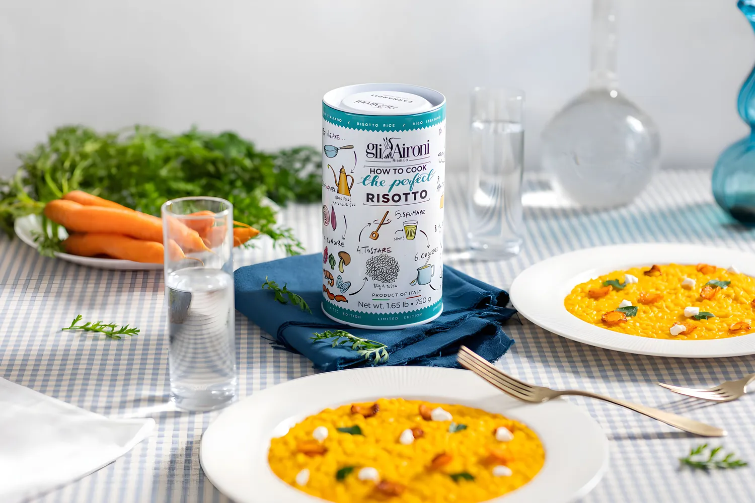 Gli Aironi Perfect Risotto carnaroliris boks italiensk
