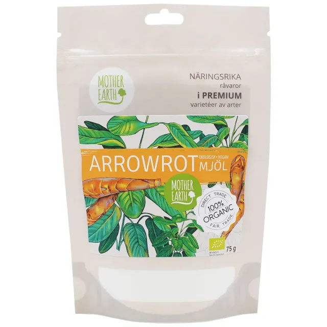 Natessen Mother Earth arrowrot pulver øko 75 g nøytral