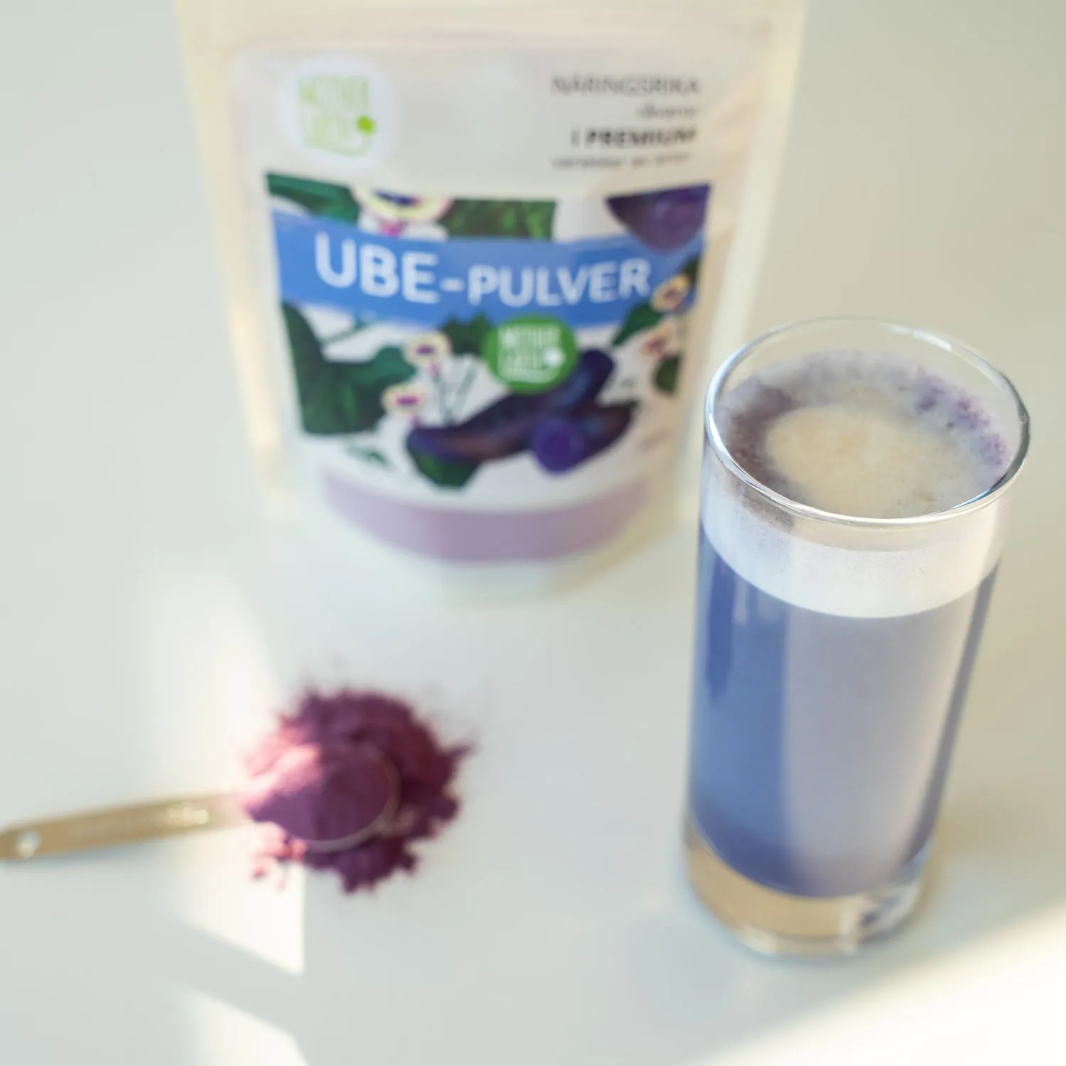 Natessen Mother Earth Ube Pulver ube-pulver 100 g premium