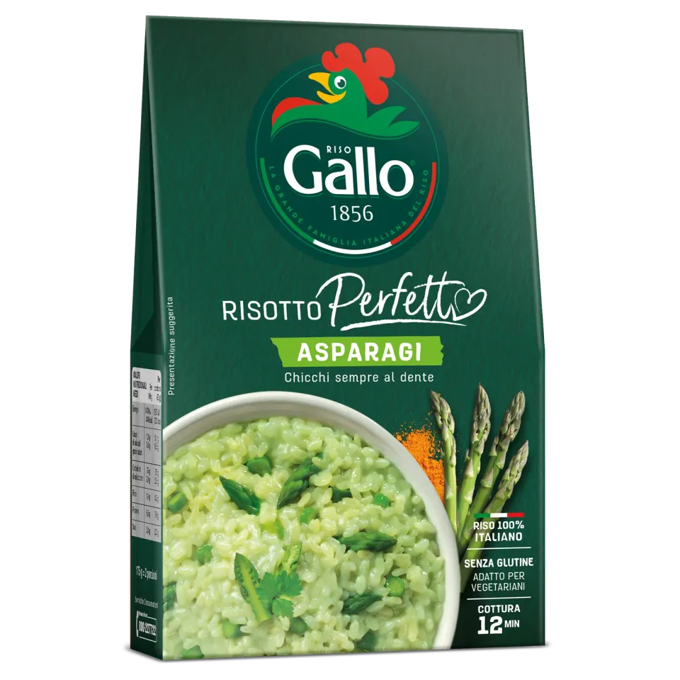 Riso Gallo Risotto Perfetto aspargesrisotto 175g kremet