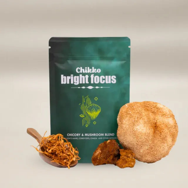Natessen Chikko Not Coffee Bright Fokus kaffeerstatning 100 g koffeinfri