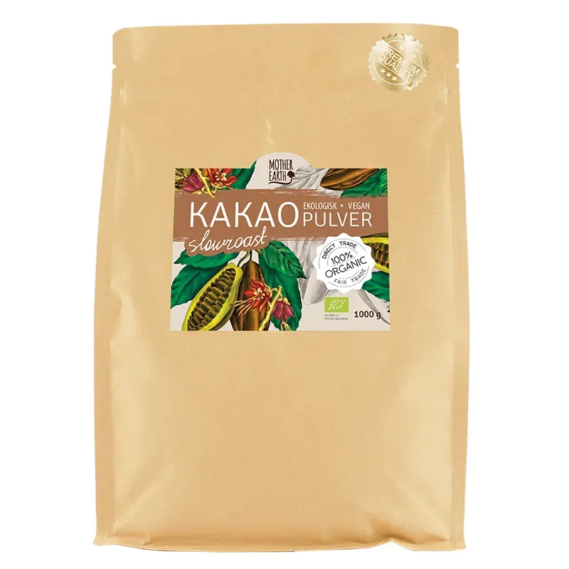 Natessen Mother Earth Pangoa Slowroast kakaopulver 1kg øko mild