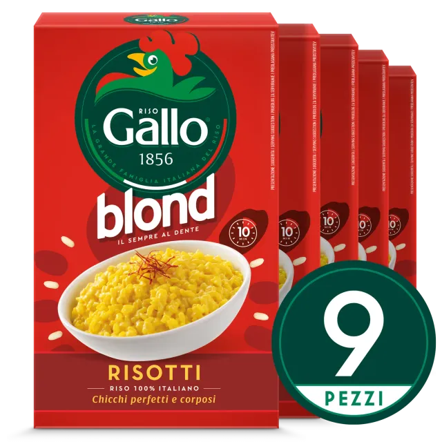 Riso Gallo Blond Risotti ris alltid al dente