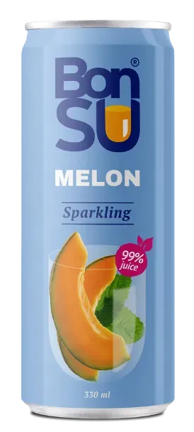 Bonsu Melon brus sparkling 24x330 ml