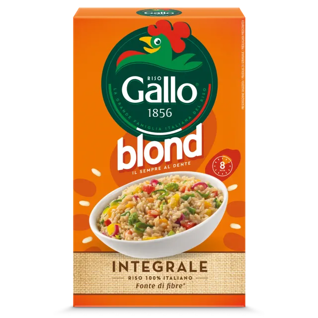Riso Gallo Blond Integrale fullkornsris 500 g fiberrik