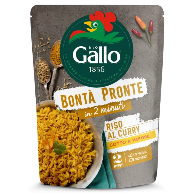 Riso Gallo Bontà Pronte Riso al Curry ris 250 g