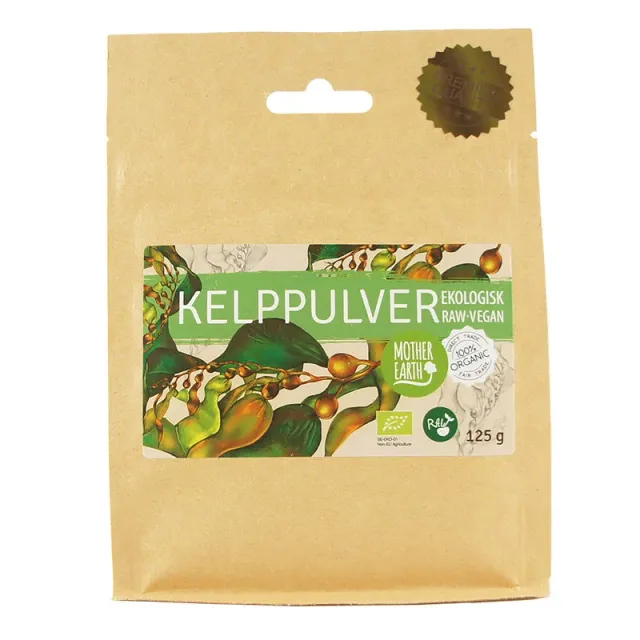 Natessen Mother Earth kelppulver 125g økologisk