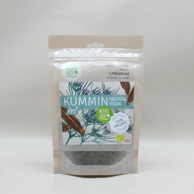Natessen Mother Earth kummin hel 125 g økologisk