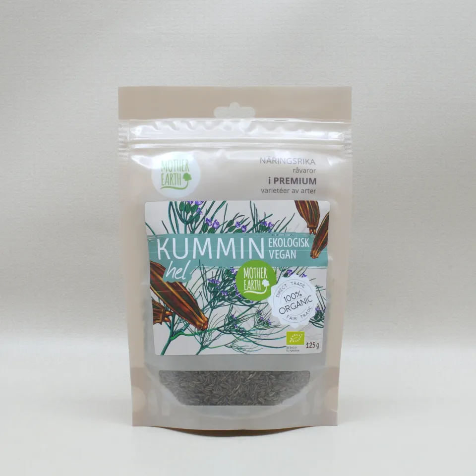 Natessen Mother Earth kummin hel 125 g økologisk