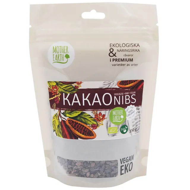 Natessen Mother Earth Pangoa kakaonibs 150 g raw