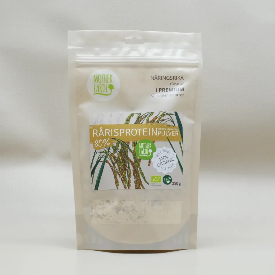 Natessen Mother Earth risprotein 80% 250 g øko nøytral