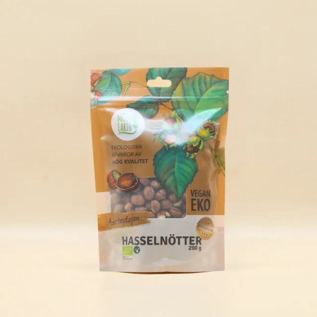 Natessen Mother Earth Hasselnøtter Premium nøtter 200g milde