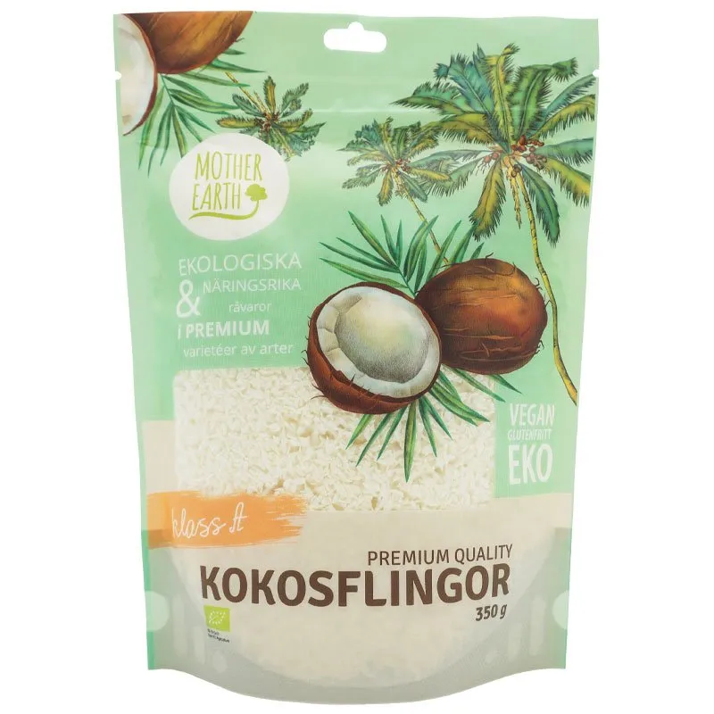 Natessen Mother Earth Premium kokosflak 350 g økologiske