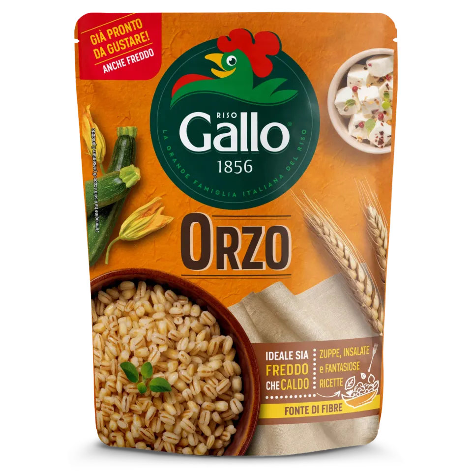Riso Gallo Orzo ferdig bygg fiberrik olivenolje