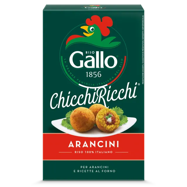 Riso Gallo Chicchiricchi Arancini hvit ris