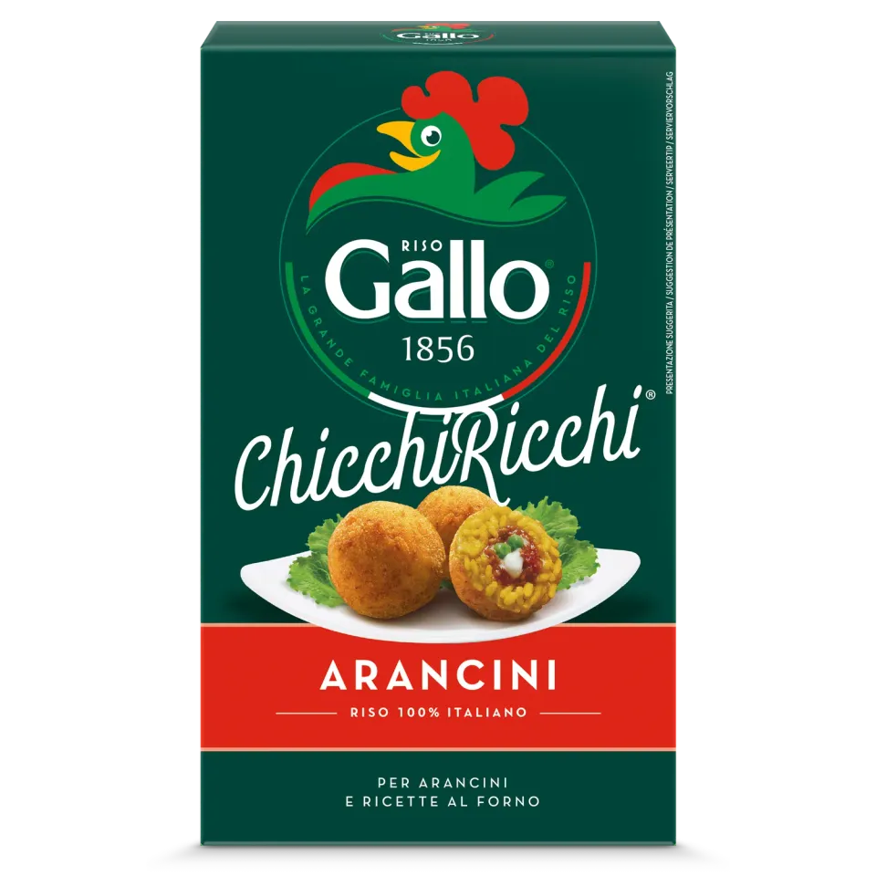 Riso Gallo Chicchiricchi Arancini hvit ris
