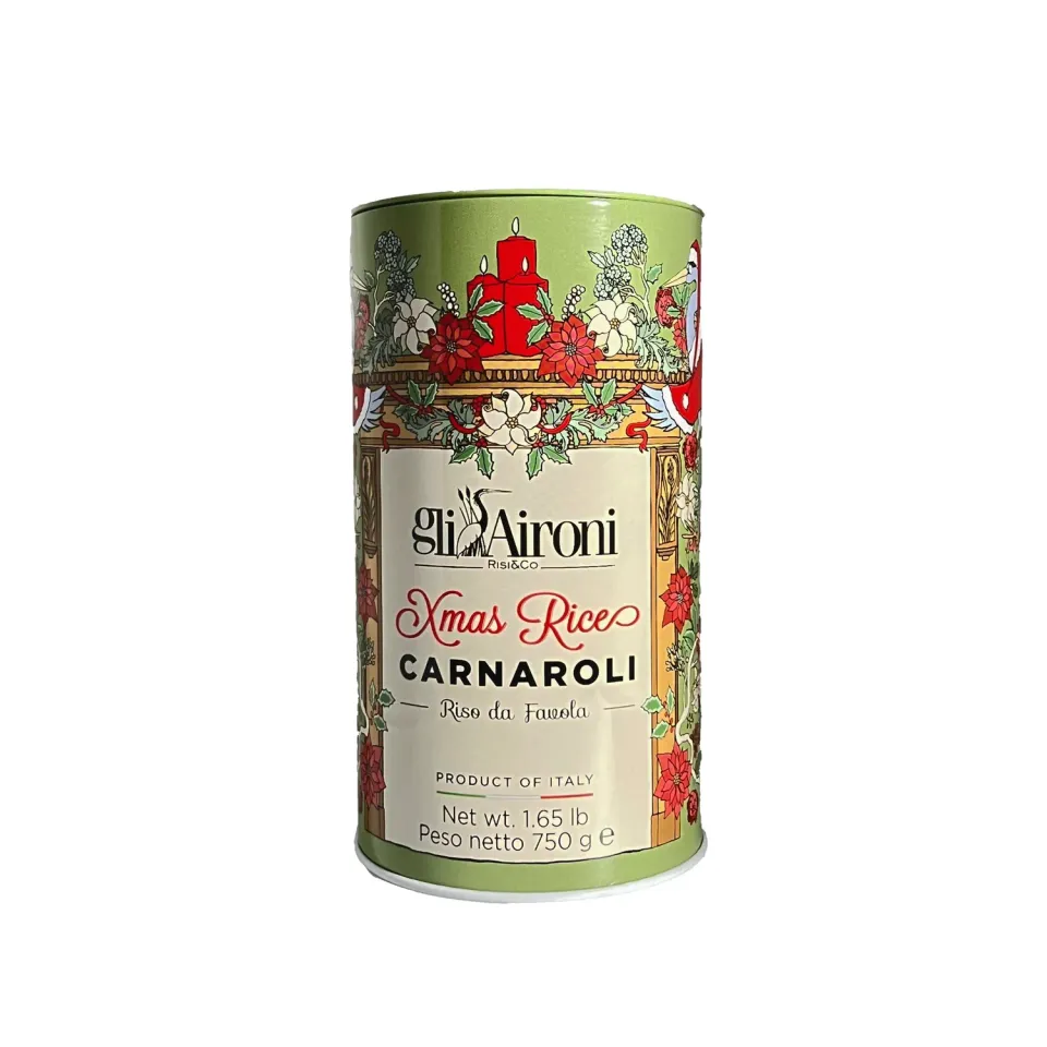 Gli Aironi Xmas Edition ris i metallboks julegave