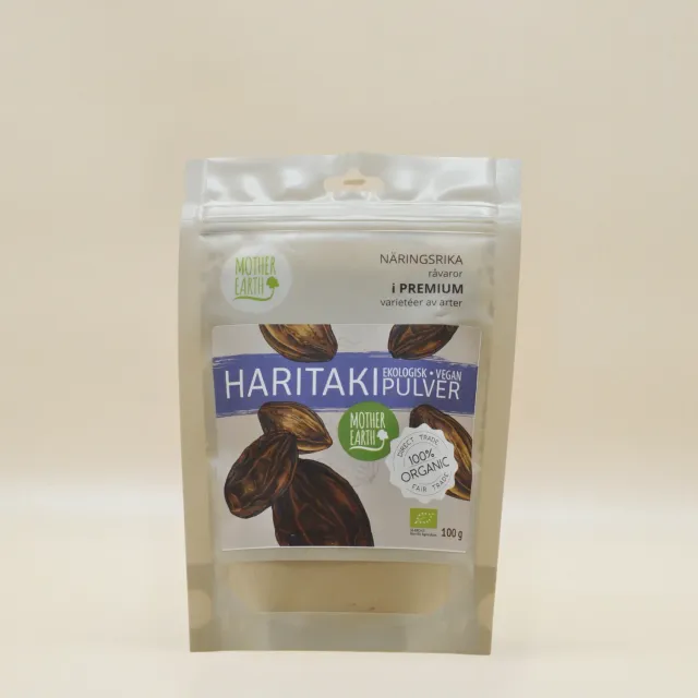 Natessen Mother Earth Big Pack haritakipulver EKO 100g bitter