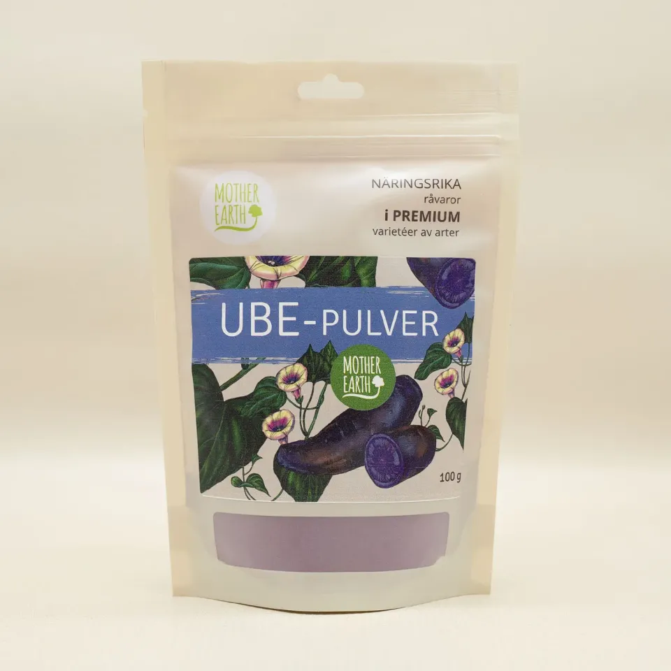 Natessen Mother Earth Ube Pulver ube-pulver 100 g premium