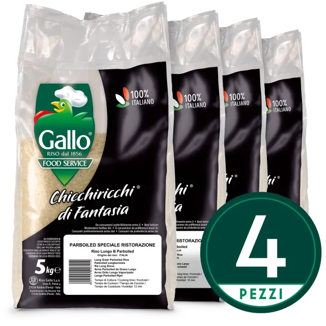 Riso Gallo Thaibonnet parboiled langkornet ris 20 kg