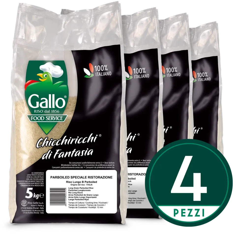 Riso Gallo Thaibonnet parboiled langkornet ris 20 kg