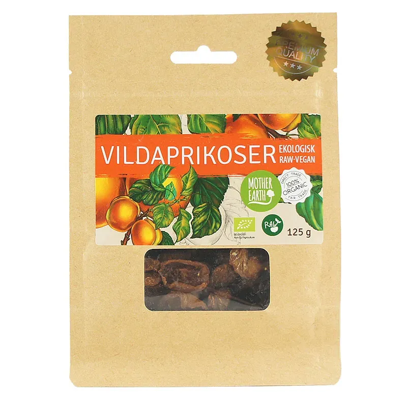 Natessen Mother Earth villaprikos tørket 125 g rå