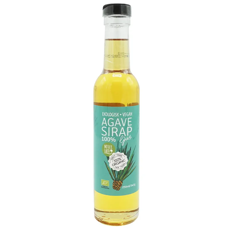 Natessen Mother Earth Premium agavesirup lys 345 g økologisk