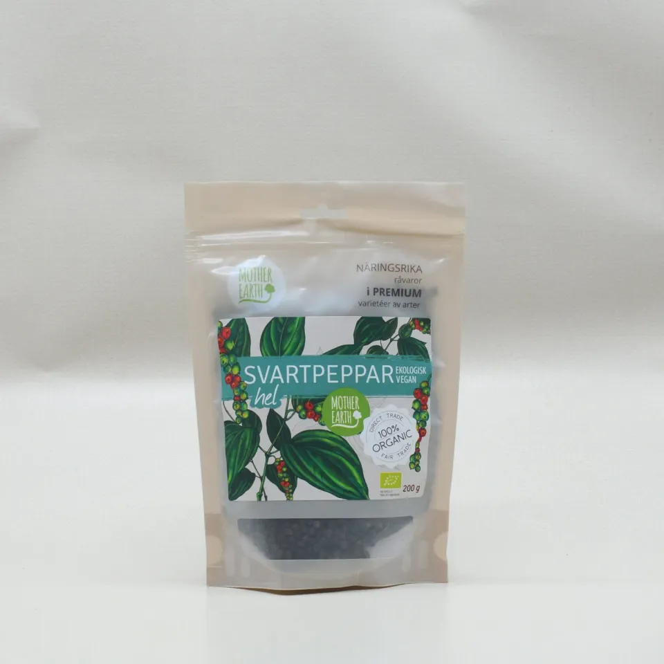Natessen Mother Earth Hel svart pepper øko 200 g