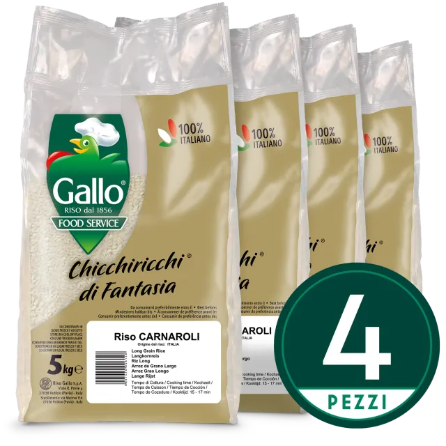 Riso Gallo Carnaroli risottoris 20 kg kremet