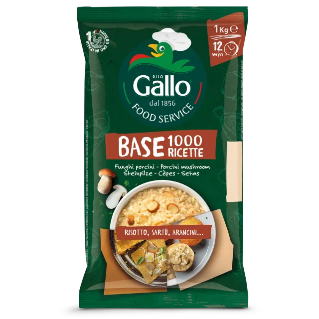 Riso Gallo Base 1000 Ricette Riso ai Porcini risotto steinsopp
