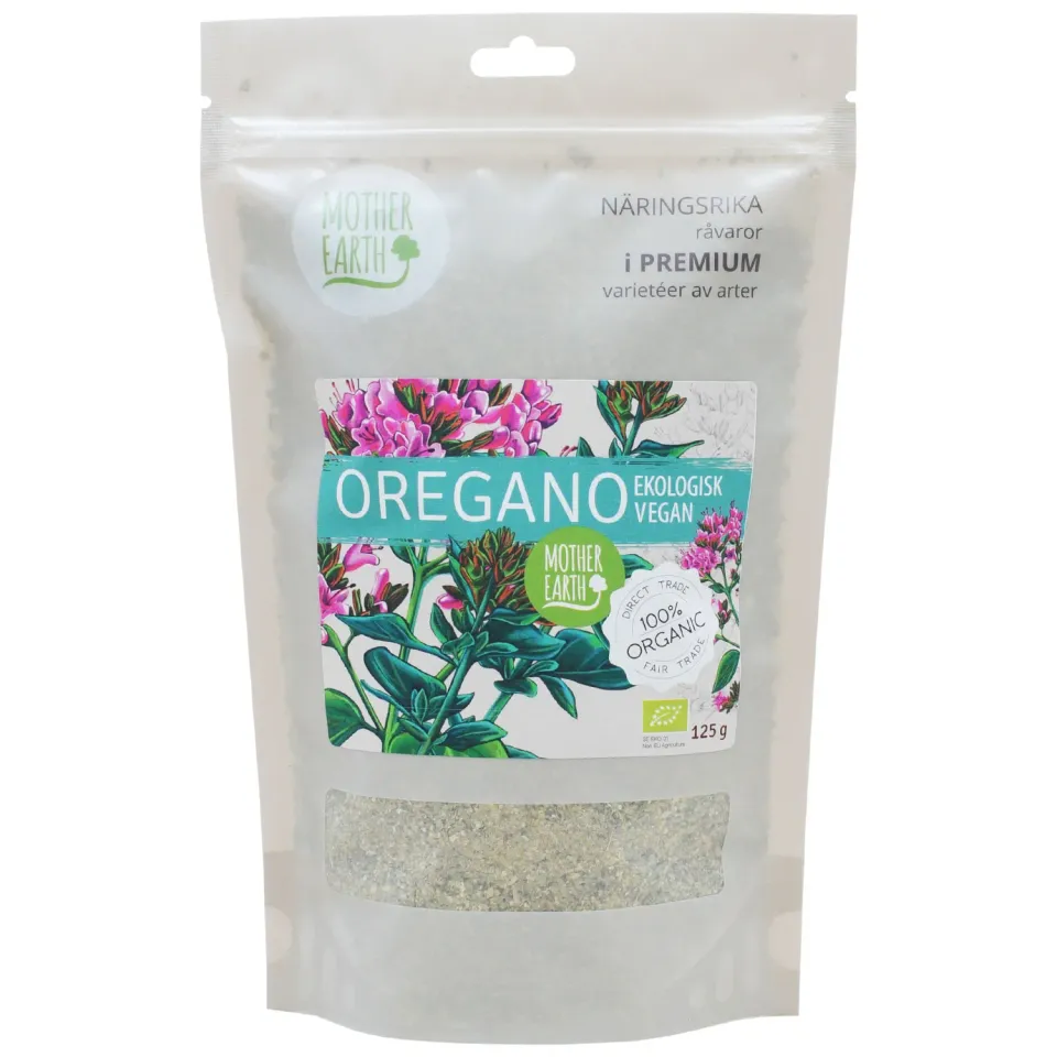 Natessen Mother Earth oregano 125 g økologisk kraftig
