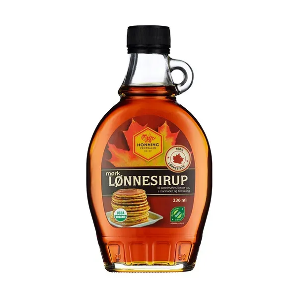 Skjæveland Mørk Økologisk Lønnesirup 236 ml kraftig