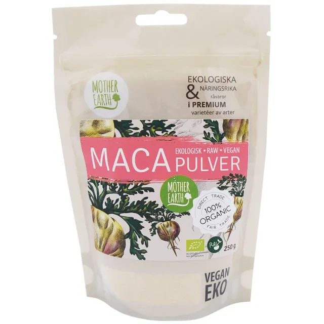 Natessen Mother Earth macapulver premium rå øko 250g