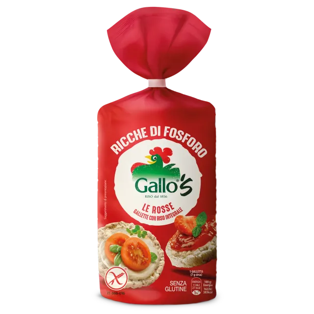 Riso Gallo riskaker rød fullkorn glutenfri