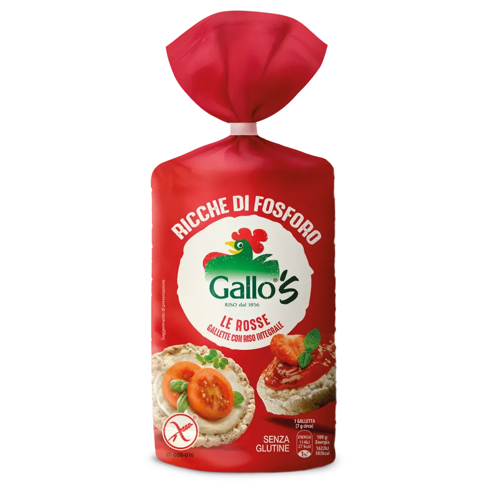 Riso Gallo riskaker rød fullkorn glutenfri