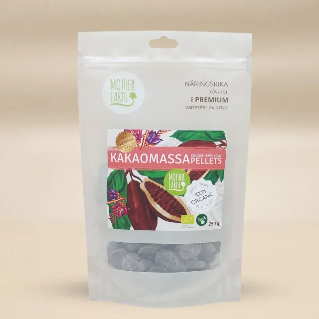 Natessen Kakaomasse Pellets kakaomasse 250 g rå