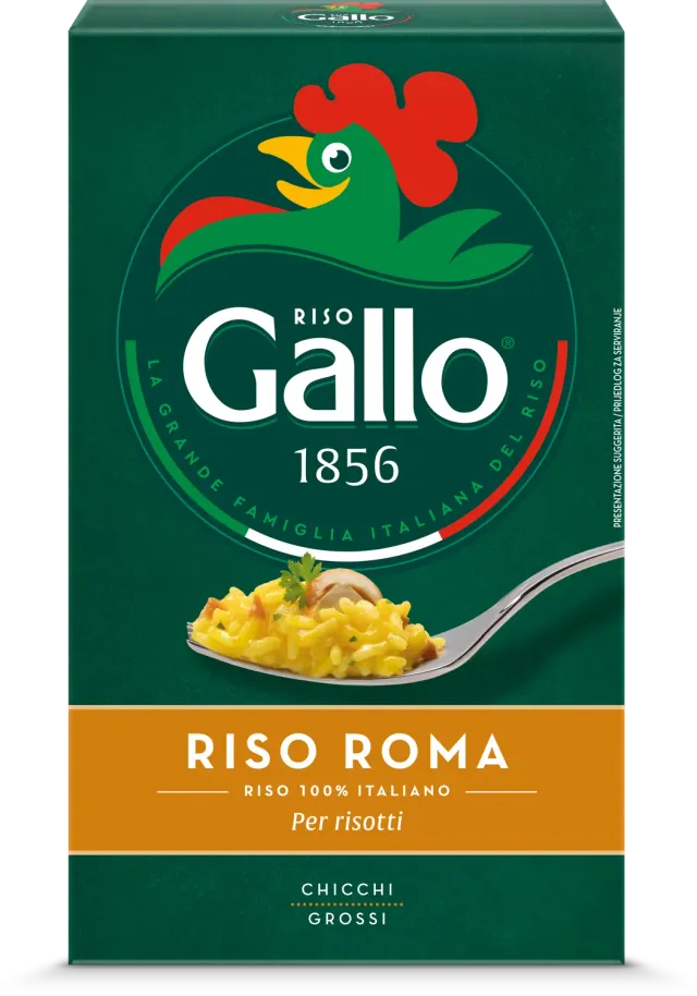 Riso Gallo Roma risottoris store korn