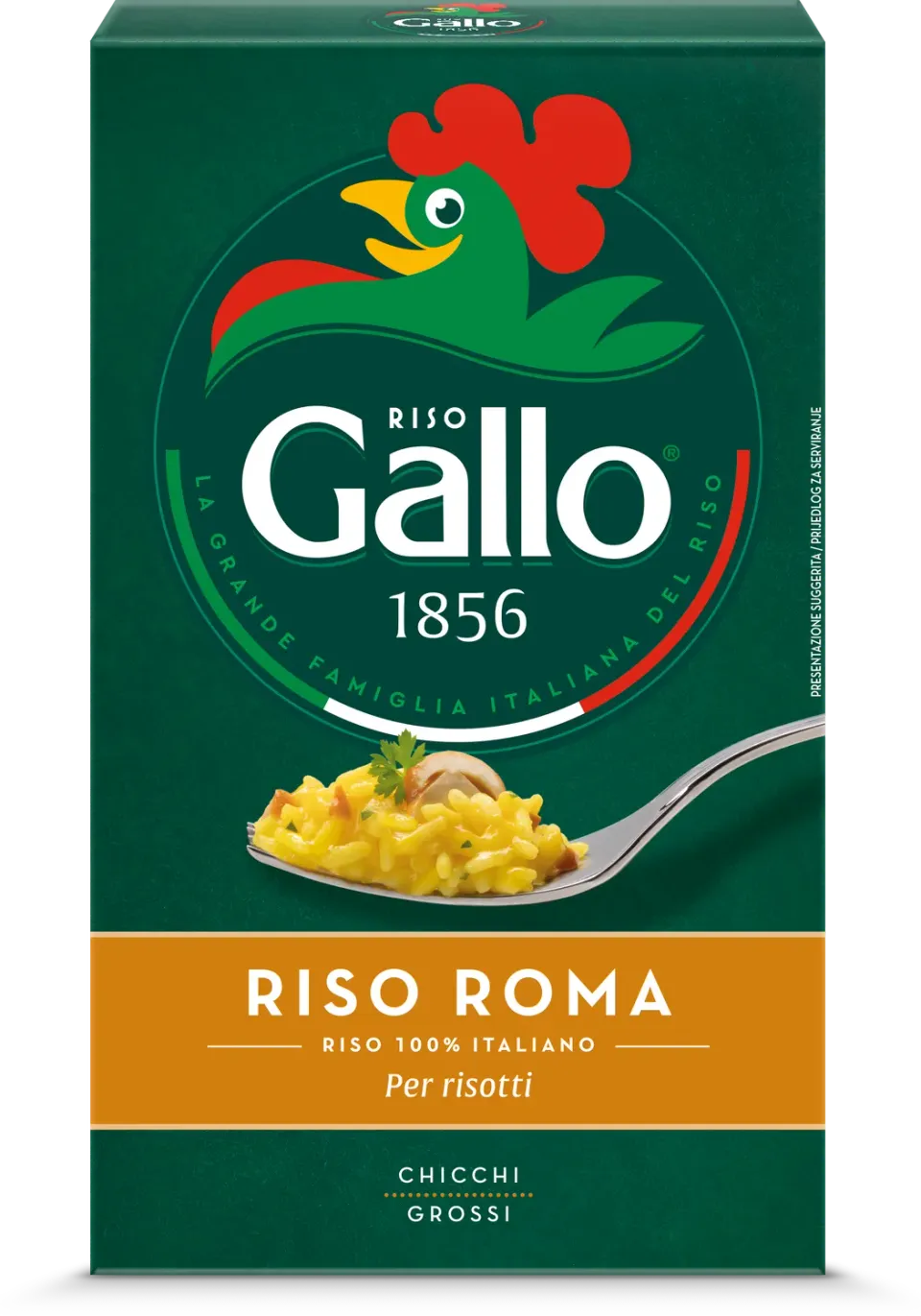 Riso Gallo Roma risottoris store korn