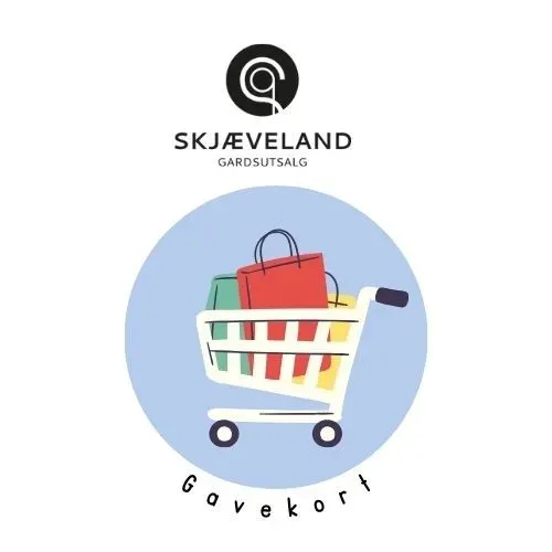 Skjæveland Gardsutsalg gavekort til gårdsutsalg