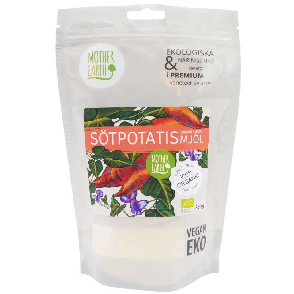 Natessen Mother Earth søtpotetmel 250g økologisk