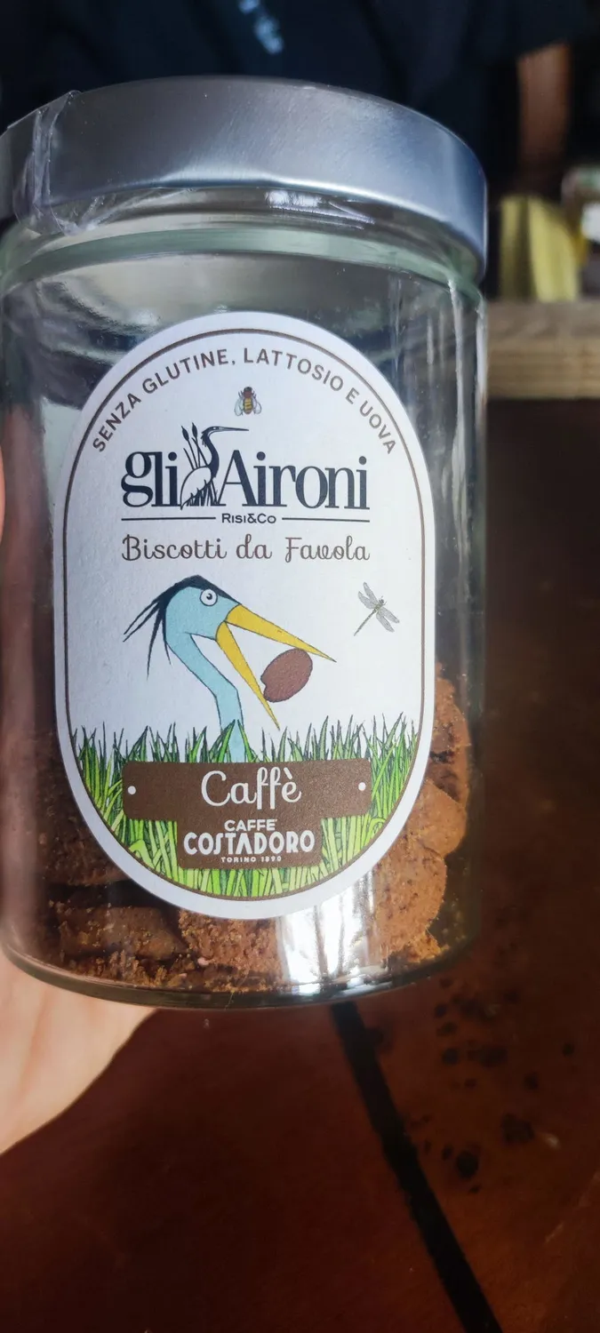 Gli Aironi riskjeks kaffe glutenfri