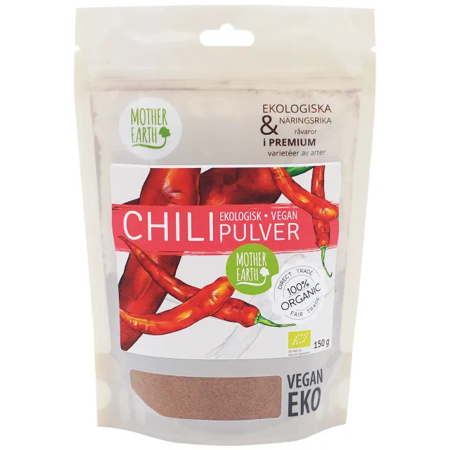 Natessen Mother Earth Mild chilipulver 150 g mild