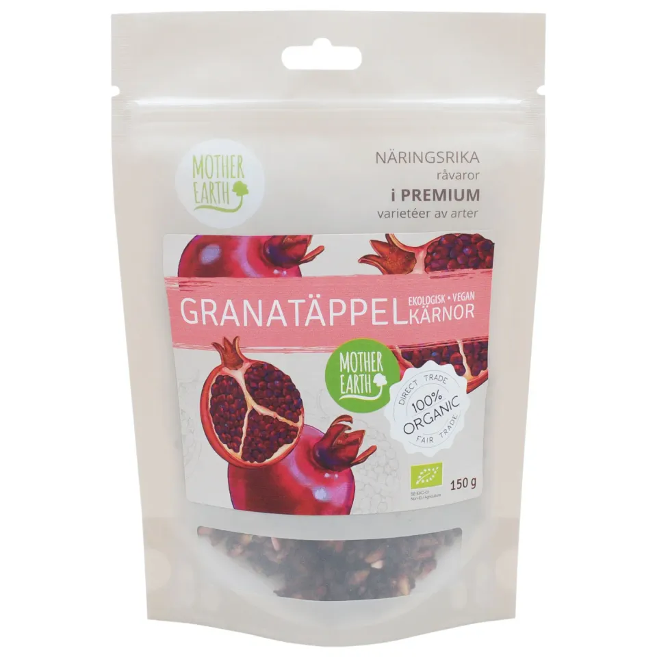 Natessen Mother Earth granateplekjerner øko 150 g