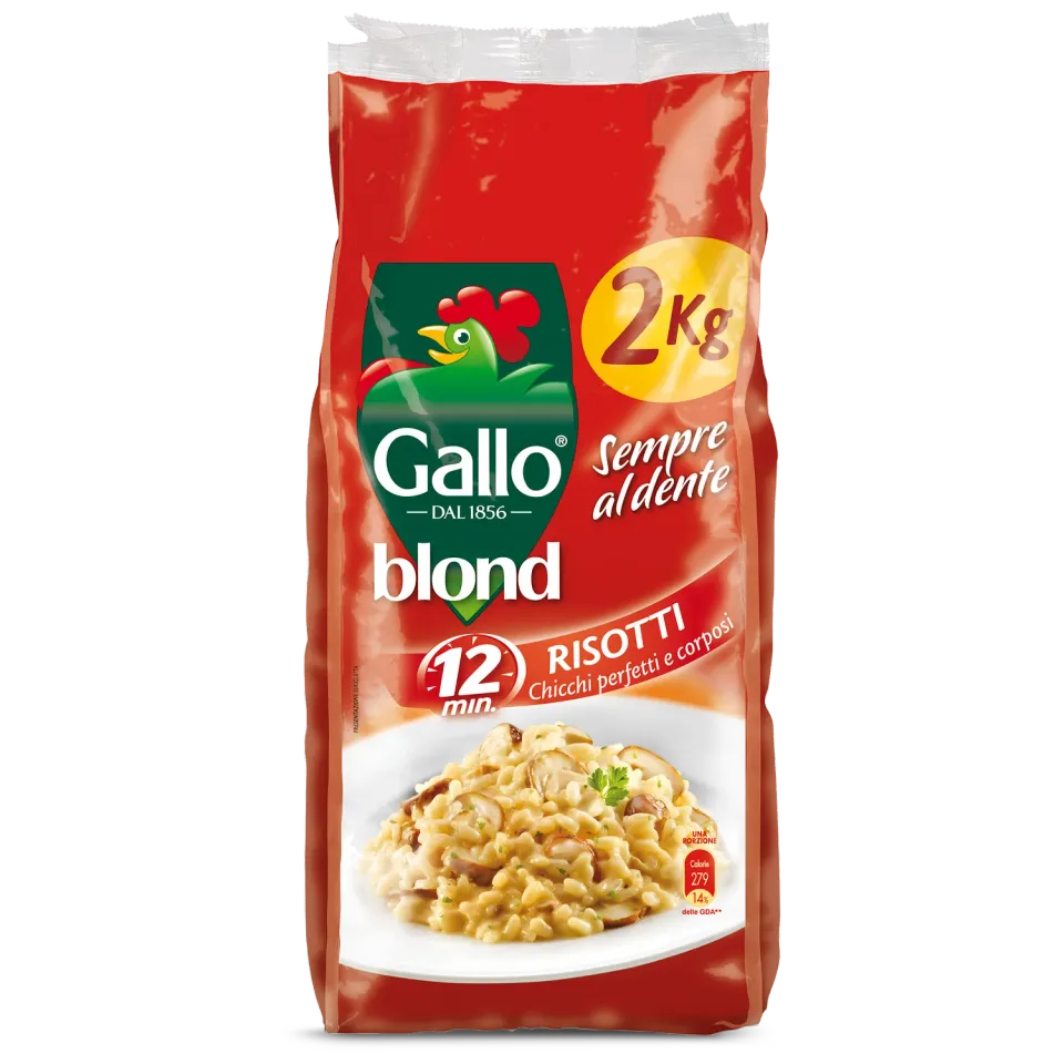 Riso Gallo Blond Risotti parboiled ris 2 kg al dente
