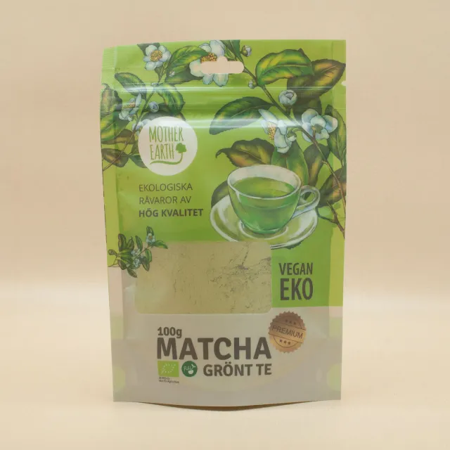 Natessen Mother Earth Matcha pulver 100g rå økologisk