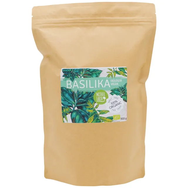 Natessen Mother Earth basilikum tørket øko 300g