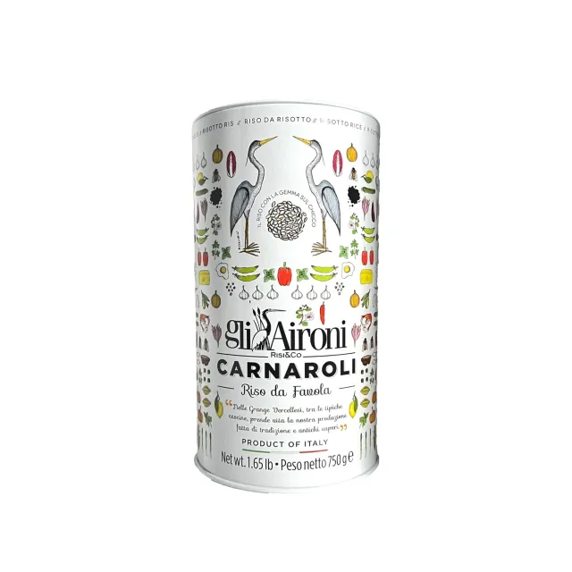 Gli Aironi Da Favola Carnaroli ris boks gave